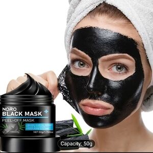 Noro Peel Off Black Face Mask with Charcoal - 50g